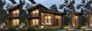 Строим деревянный дом с мансардой: красота и функциональность в одном проекте